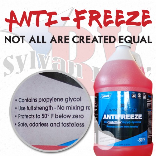Antifreeze Knowing Which Type to Use for your RV Sylvan Lake RV