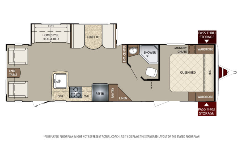 2015 Keystone Bullet 285RLSWE full